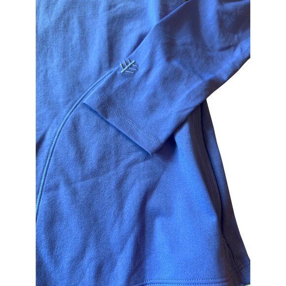 Coolibar Helani UPF 50+ Full Zip Royal Blue Sun Protection Size M Style 10412 - Picture 3 of 5